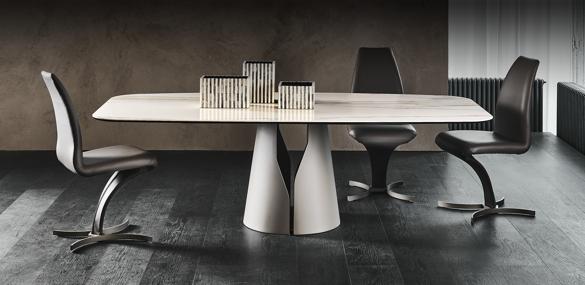 Dining Table Cattelan italia Giano Keramik