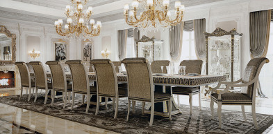 Dining Table Ezio bellotti Platinum vol. iii 1273