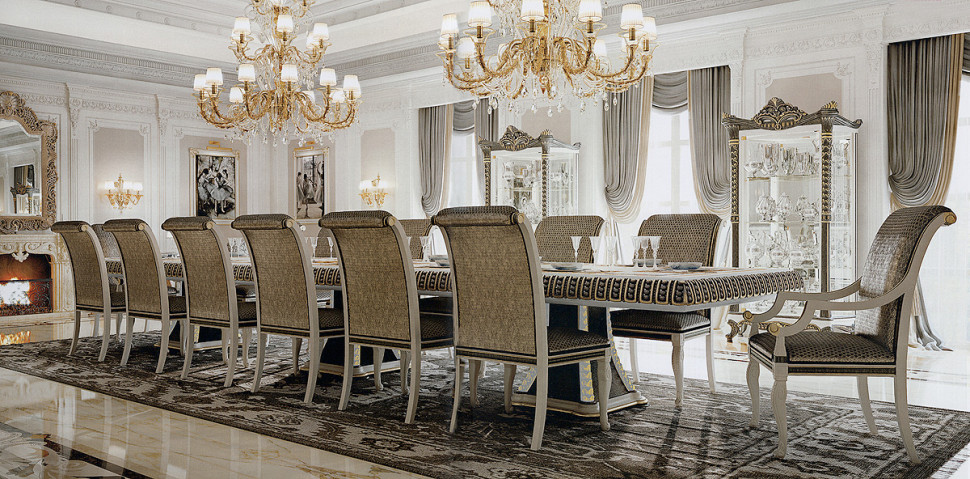 Dining Table Ezio bellotti Platinum vol. iii 1273