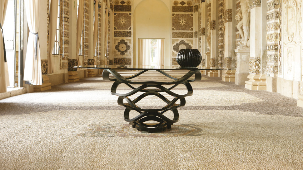Table Reflex Disegno Neolitico 72 vetro