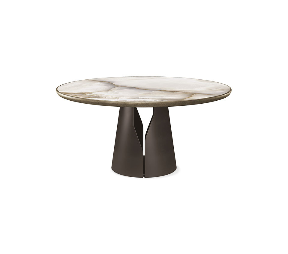 Dining Table Cattelan italia Giano Keramik Round
