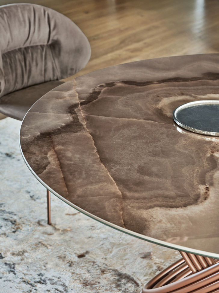 Dining Table Bontempi Fusion Round