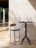 Bar Stool Potocco Keel Light 922/AMB-OUT
