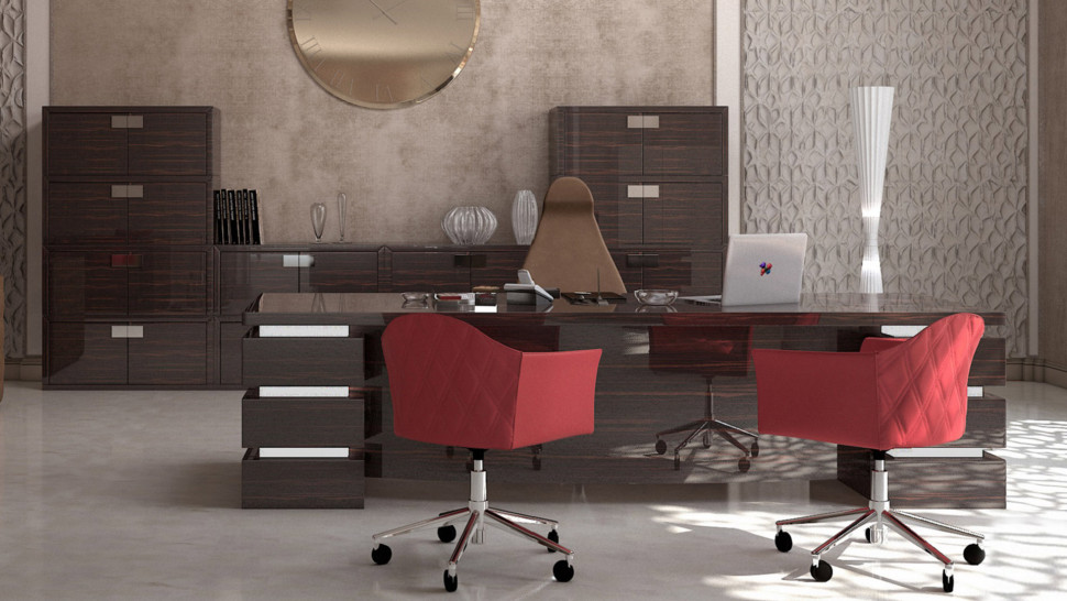 Desk Office Chair Reflex Glamour Peggy Office