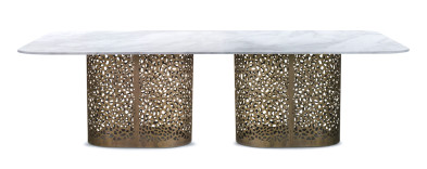 Dining Table Zanaboni Borbonese Illusion tavolo