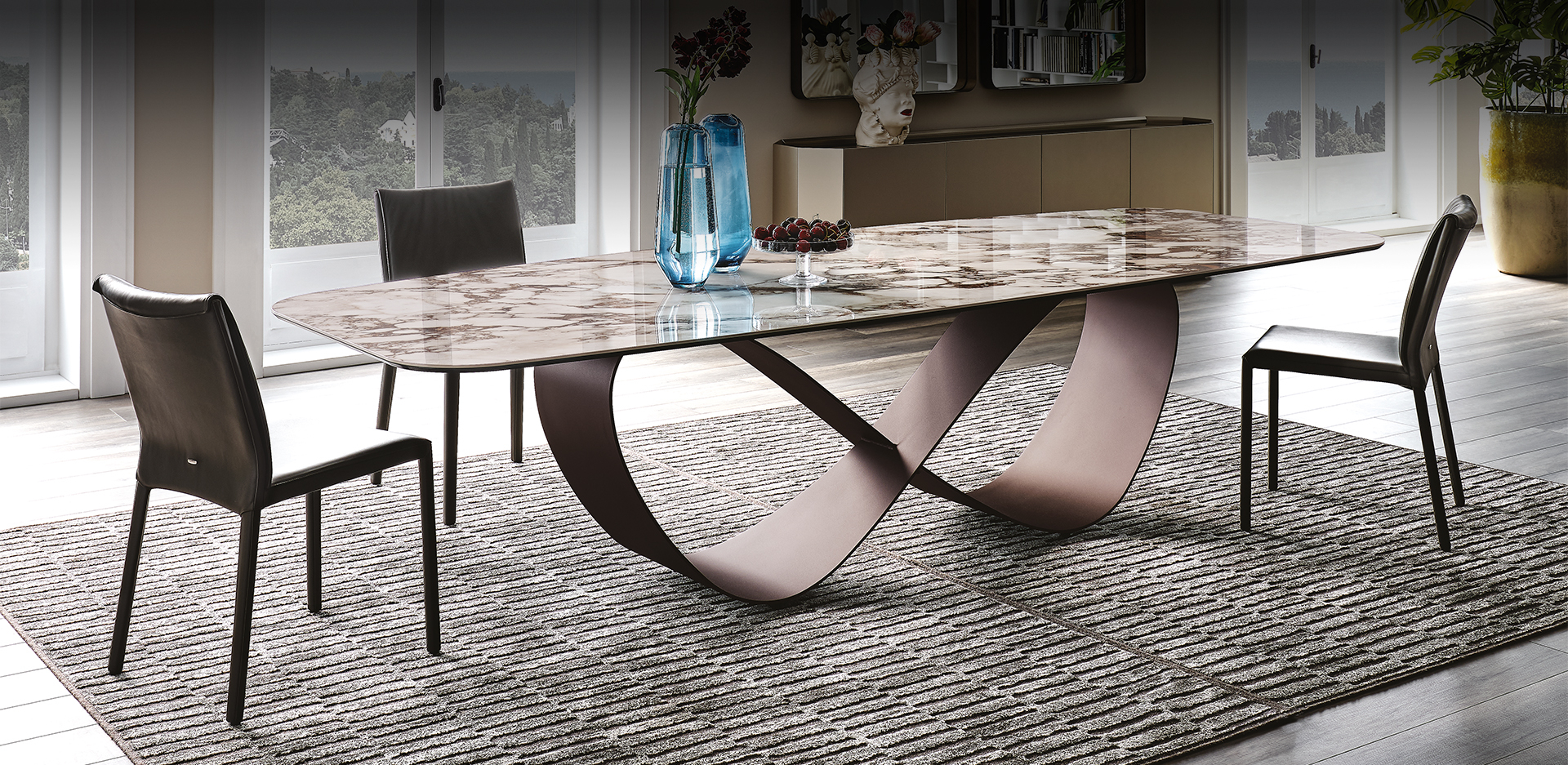 Dining Table Cattelan Italia Butterfly Keramik 