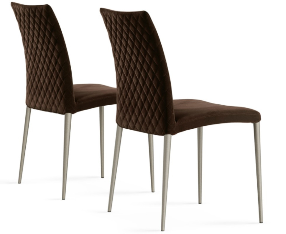 Chair Eforma Asia diamond 4 gambe metallo