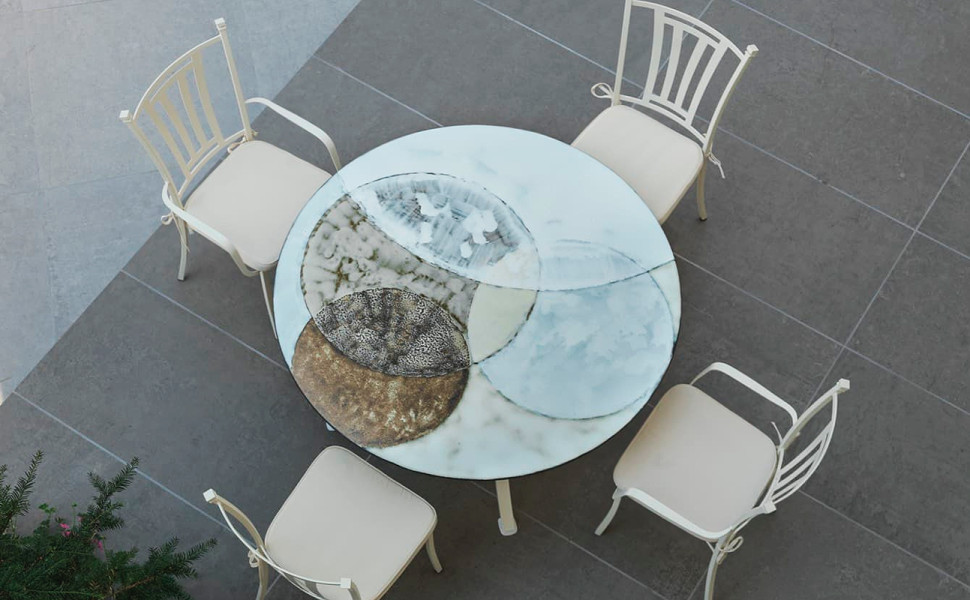 Dining Table Domiziani Domiziani design Sisma