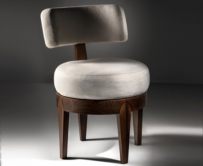 Chair Annibale Colombo Today B1673 Giuditta