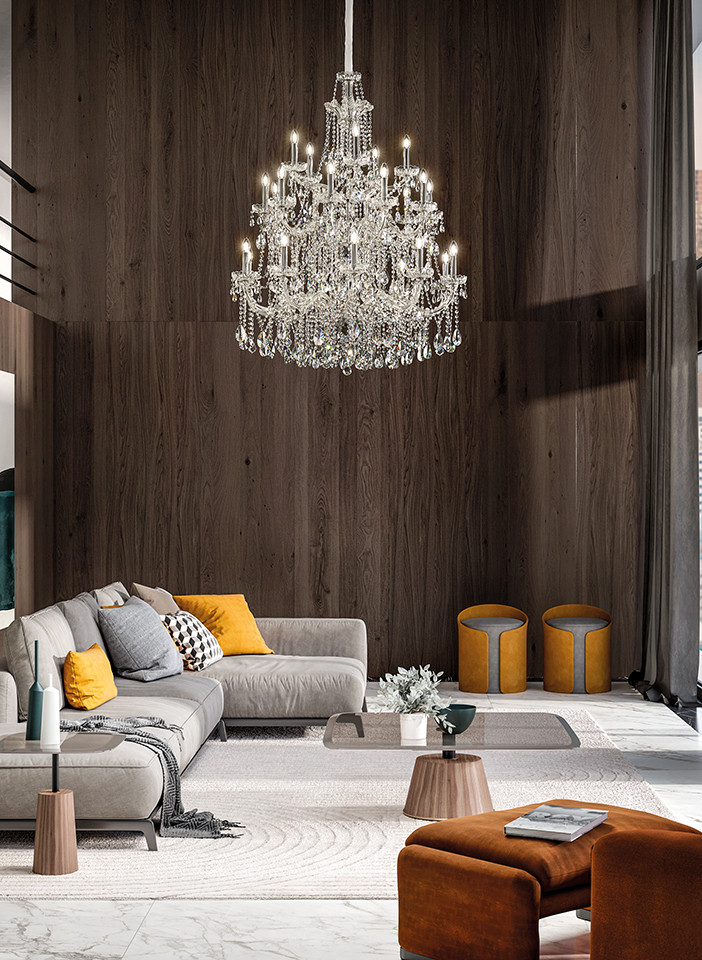 Lamp Chandelier Masiero Aqaba S 25/110/140