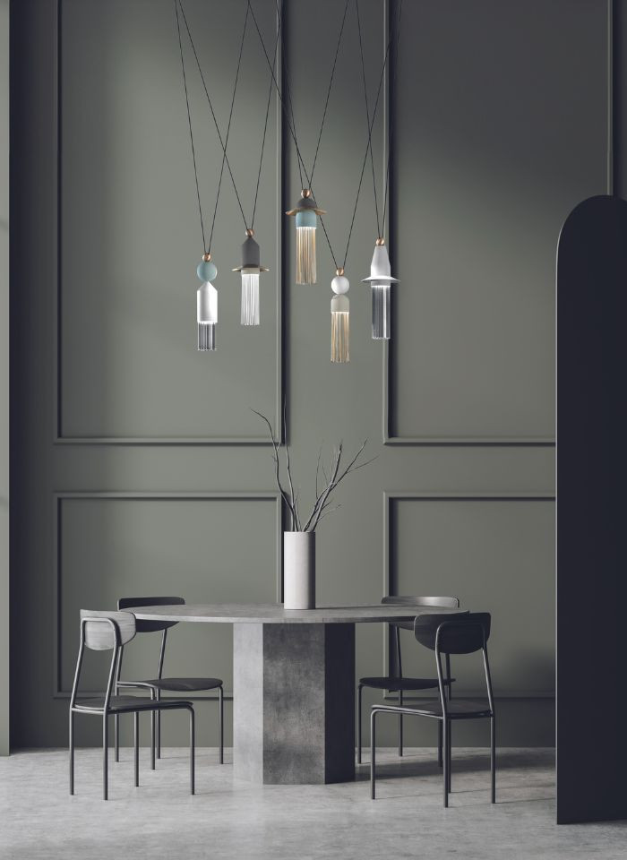 Lamp Chandelier Masiero Nappe C5
