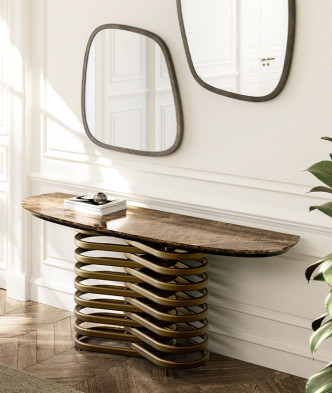 Console Eforma Rotolo console top marmo