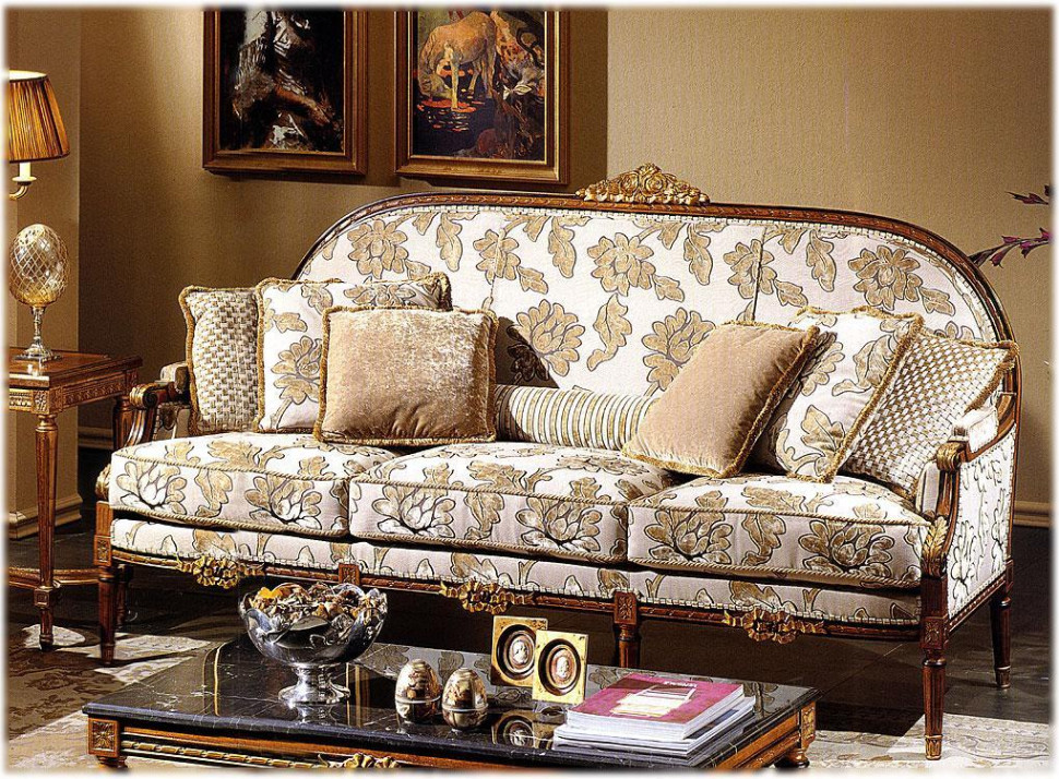 Sofa Luigi xvi ovalone Busnelli adamo 5605/3
