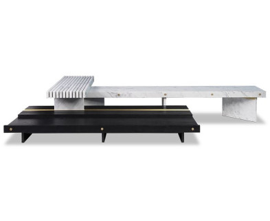 Coffee Table Baxter Rail