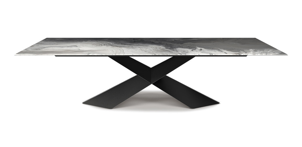 Dining Table Cattelan Italia Tyron Crystalart