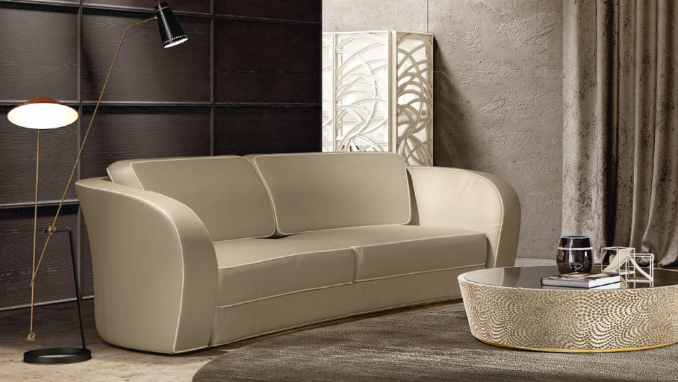 Sofa Bm style Contemporary leather Tornabuoni