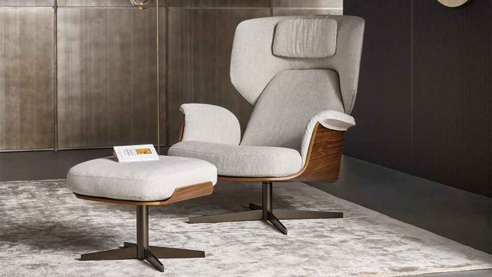 Armchair Bonaldo Olos bergere