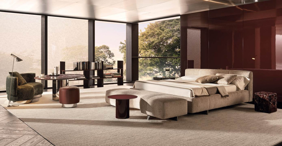 Bed Minotti Yves Bed