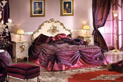 Bed Emergroup Barocco 9079/L + 9075
