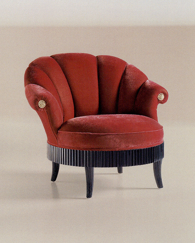 Armchair Conchiglia Francesco molon Eclectica P500