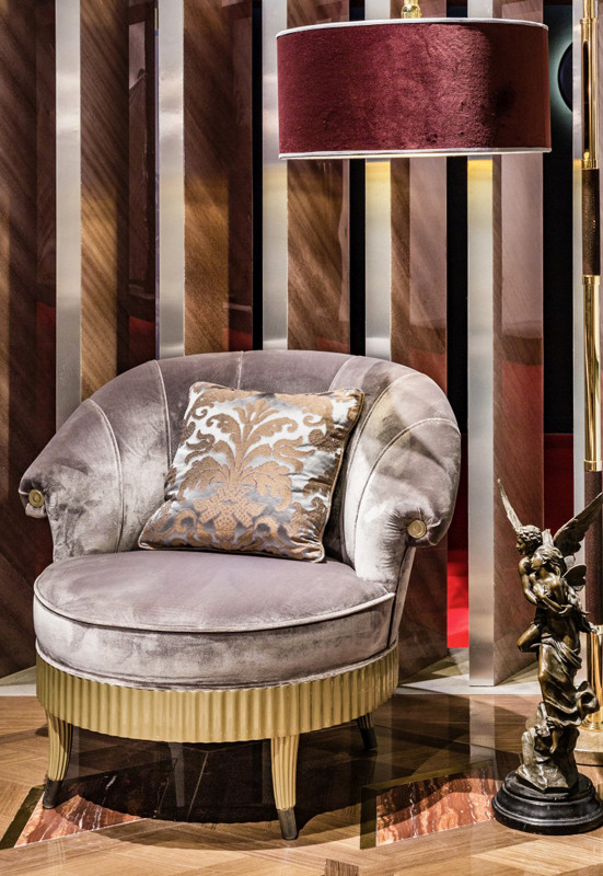Armchair Conchiglia Francesco molon Eclectica P500