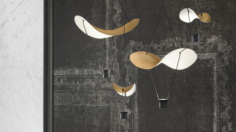 Lamp Chandelier Masiero Vollee C2+2