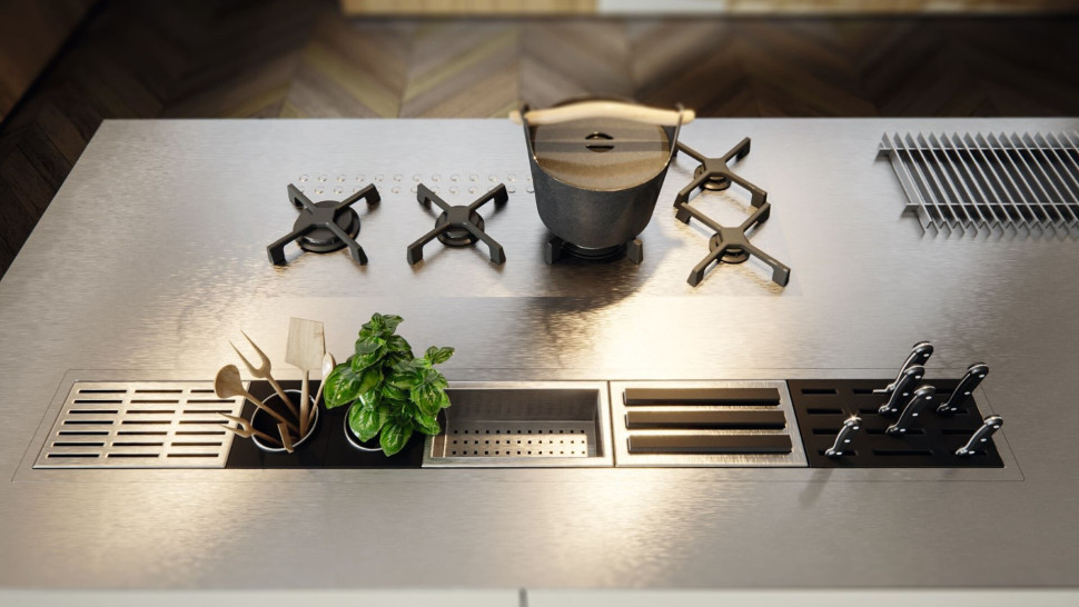 Kitchen Cabinet Old Line Borghese