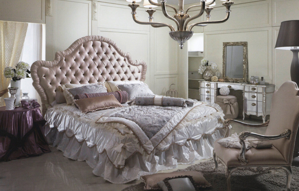 Bed Rubino Piermaria Home collection Rubino capitonee