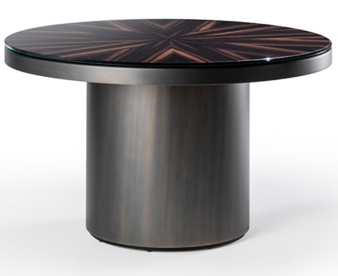 Coffee Table Reflex Disegno Tau 40 Steel Move