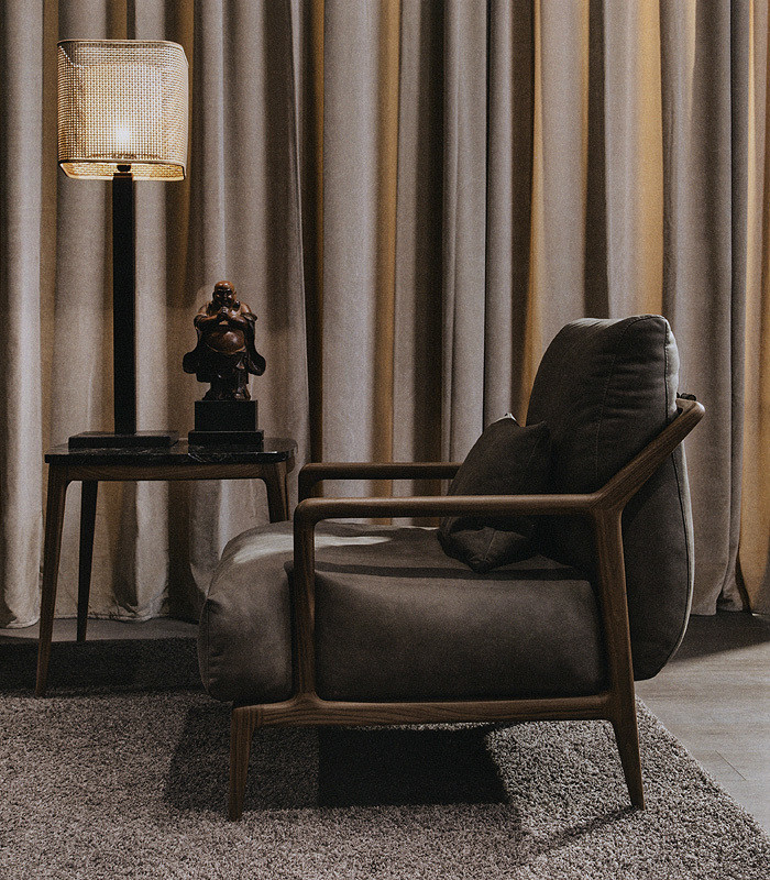 Armchair Indigo Selva The living collection 1019