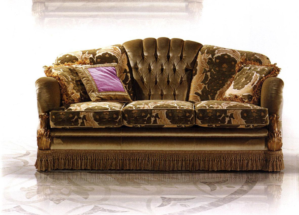 Sofa Matisse capitonne due Caspani tino Encyclopaedia vol.iv B/1243/c/2