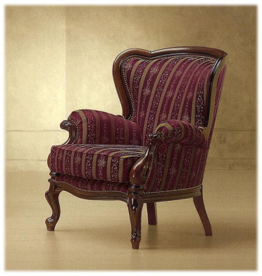 Armchair Filippone liscio Morello gianpaolo Blu catalogo 615/K 3