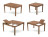 Dining Table Pacini cappellini 5482