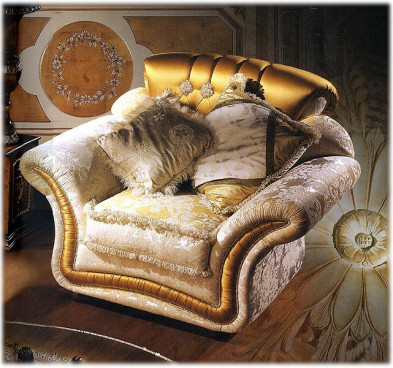 Armchair Ezio bellotti Platinum 4651