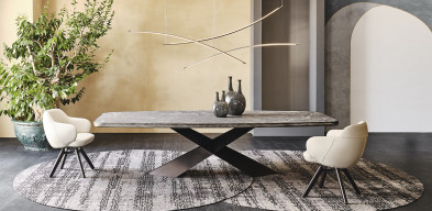 Dining Table Cattelan Italia Tyron Keramik Premium
