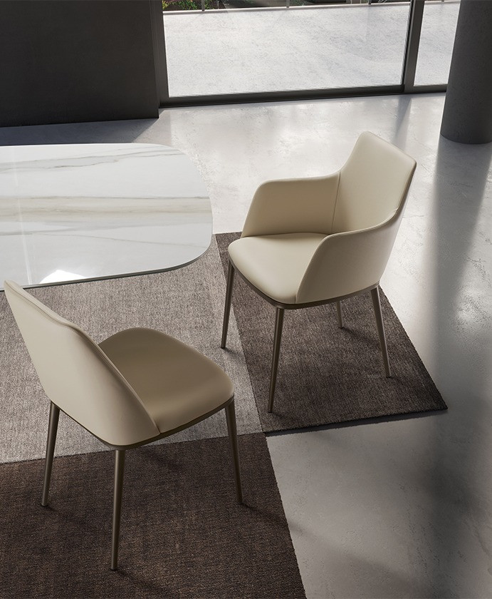 Chair Eforma Max base metallo