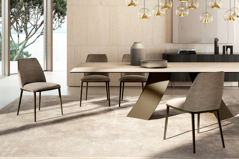 Chair Eforma Max base metallo