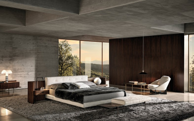 Bed Minotti Brasilia Bed