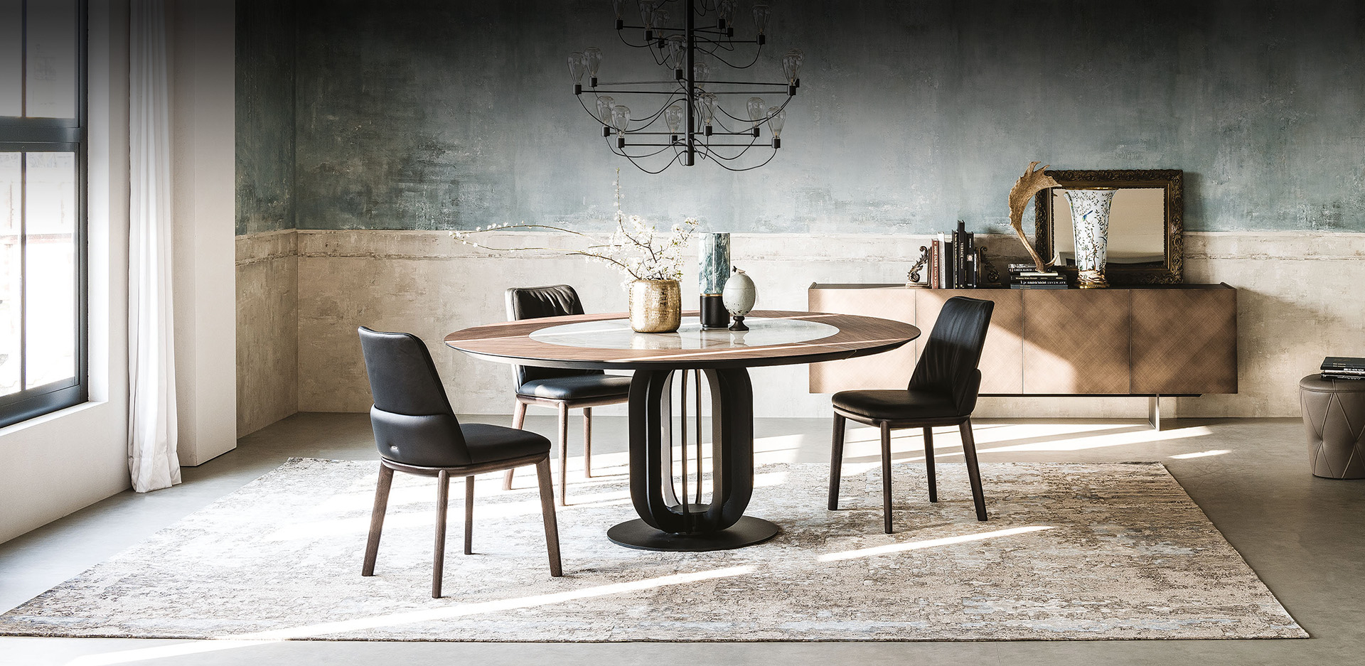 Dining Table Cattelan italia Soho Ker-Wood