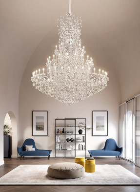 Lamp Chandelier Masiero Aqaba S 70/245/290