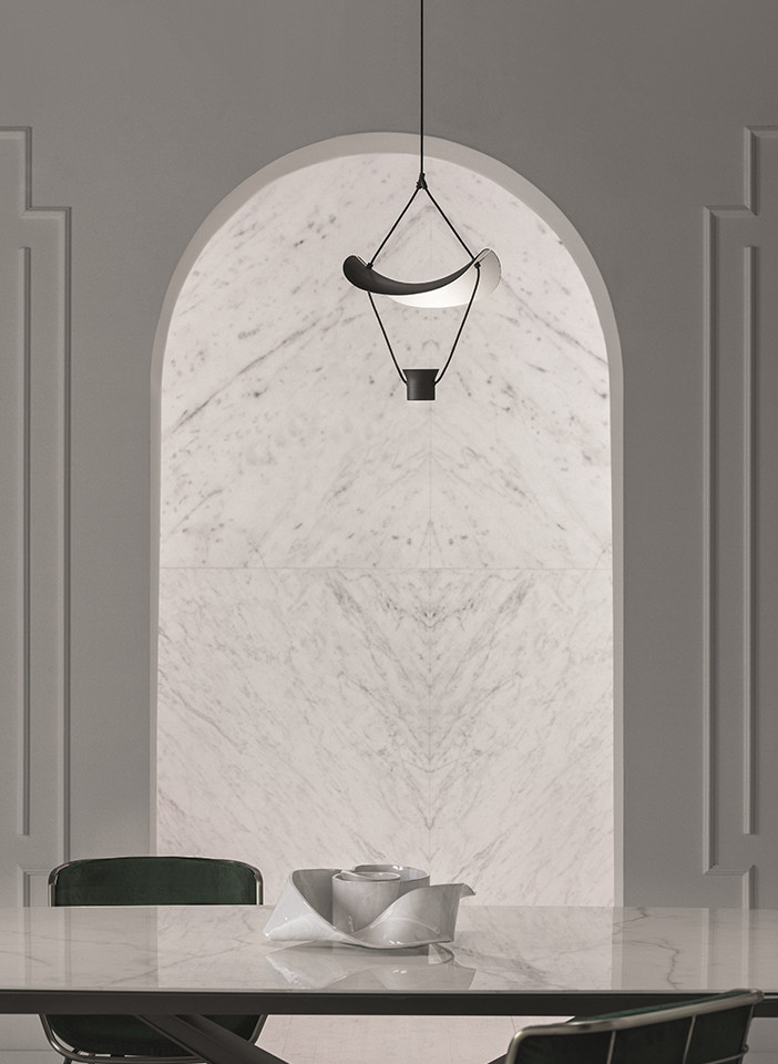 Lamp Chandelier Masiero Vollee S1P Down