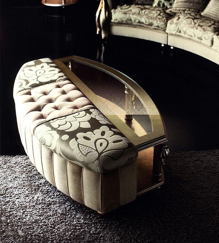 Coffee Table Paolo lucchetta Tiffany tavolino pouf