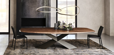 Dining Table Cattelan Italia Tyron Wood
