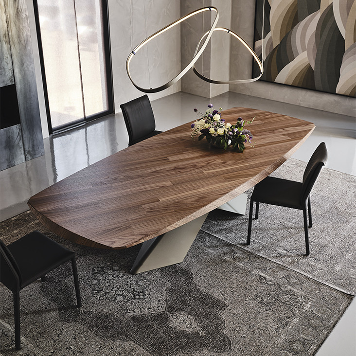 Dining Table Cattelan Italia Tyron Wood