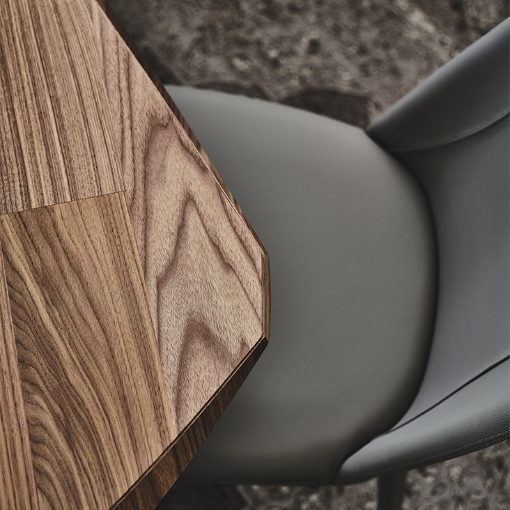 Dining Table Cattelan Italia Tyron Wood