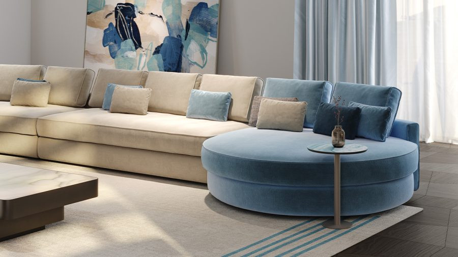 Sofa Reflex Disegno Adone sofa