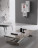 Coffee Table Ozzio design Mondial CR T097