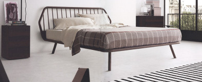 Bed Trama legno Pianca Wrgr35s