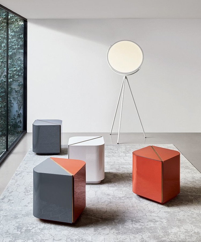 Nightstand Meridiani Shine Dimitri 45