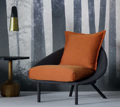 Armchair Lem armchair Miniforms Relaxing area Pl 01